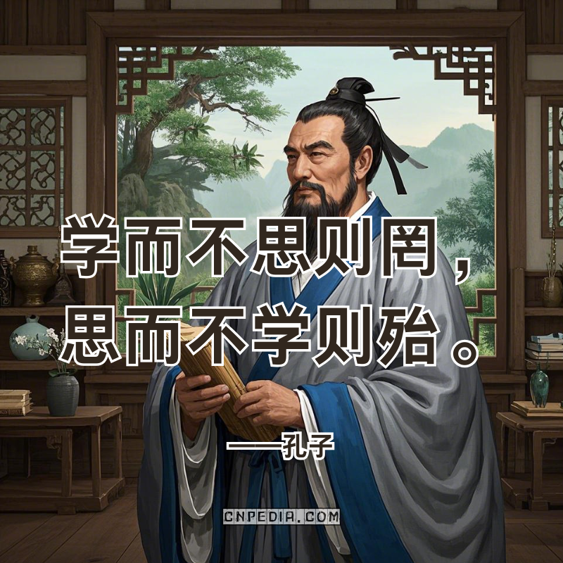Confucius' Quote 'Learn Without Reflect, Beclouded' Powers Bloom’s Taxonomy, AI Training Cycles & Neuroscience of Cognition 学而不思则罔，思而不学则殆。——孔子 (xué ér bù sī zé wǎng, sī ér bù xué zé dài — Kǒngzǐ) Translation Learn without reflect—beclouded; reflect without learn—endangered.
