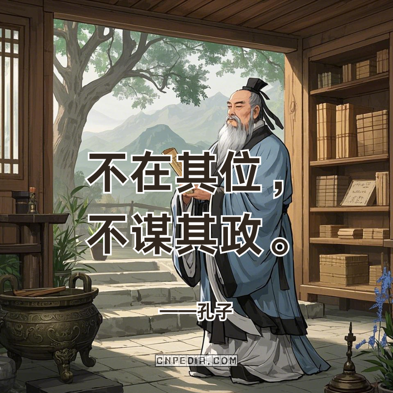 Confucius' Quote 'Not in the Position, Don’t Scheme Affairs' Shapes Blockchain Governance & Modern Neuroscience of Authority 不在其位，不谋其政。——孔子 (bú zài qí wèi, bù móu qí zhèng — Kǒngzǐ) Translation  Not in the position—don't scheme its affairs.