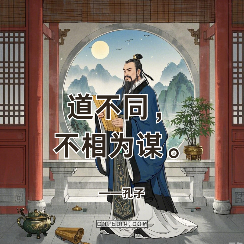 Confucius' Quote 'Paths Diverging, Plans Unmerging' Reveals Ancient Strategy Behind Modern Coalition Politics & AI Negotiation Systems 道不同，不相为谋。——孔子 (dào bù tóng, bù xiāng wéi móu — Kǒngzǐ)
