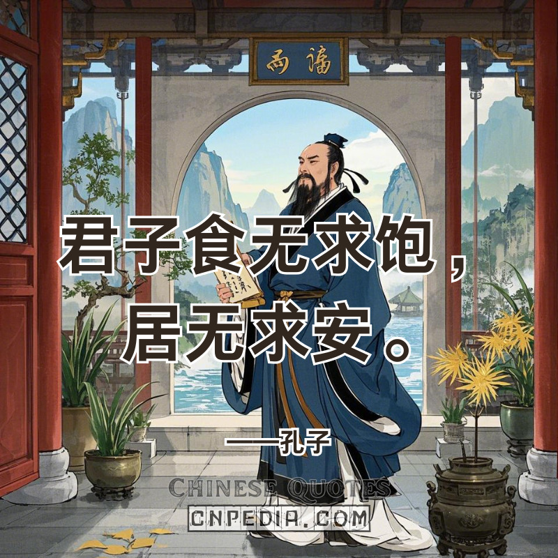 Confucius' Quote 'Seek Neither Fullness Nor Comfort' Fuels Silicon Valley Frugal Innovation & Neuroscience of Minimalism 君子食无求饱，居无求安。——孔子 (jūn zǐ shí wú qiú bǎo, jū wú qiú ān — Kǒngzǐ)