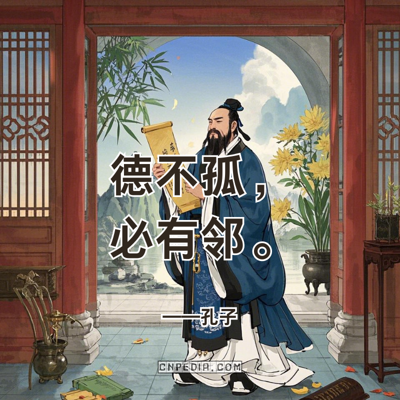 Confucius' Quote 'Virtue Never Stands Alone' Uncovers Ancient Moral Physics Behind Social Networks & AI-Driven Altruism  德不孤，必有邻。——孔子 (dé bù gū, bì yǒu lín — Kǒngzǐ)