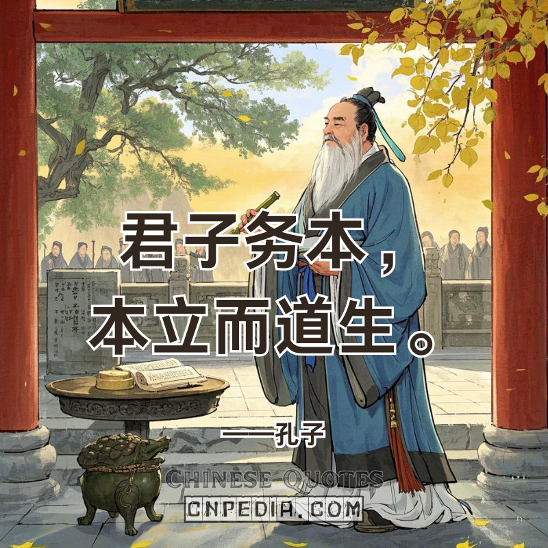 Confucius' Quote on Foundational Strength How 'Cultivate Roots, the Way Sprouts' Shapes Corporate Strategy & Ecological Restoration 君子务本，本立而道生。——孔子 (jūn zǐ wù běn, běn lì ér dào shēng — Kǒngzǐ)